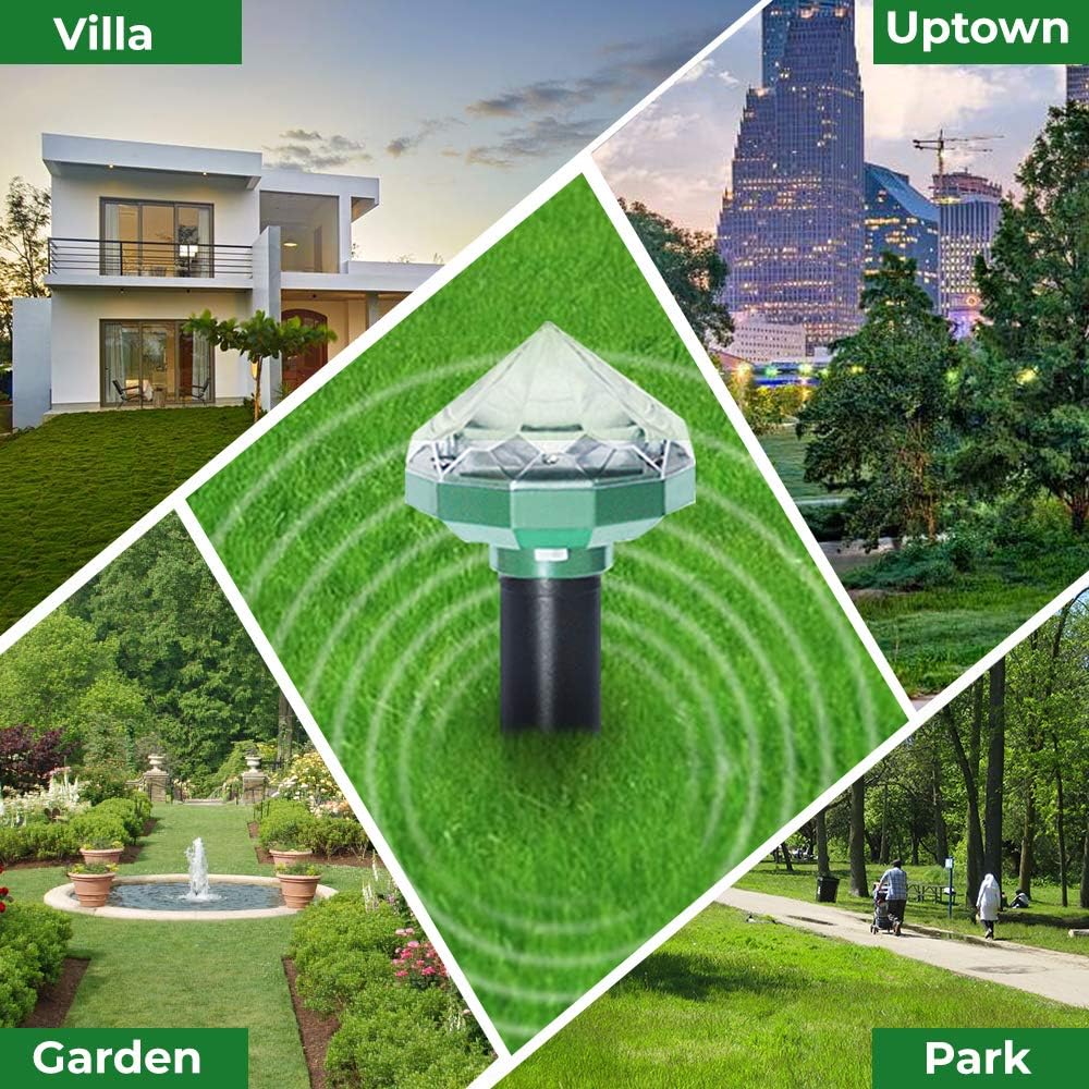 BowLift | Solar-powered animal repeller for garden and yard – Environmentally friendly protection against mice and rodents