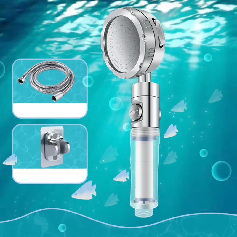 BowLift | Bathroom Shower Head Brass Round Filter Shower Head with Hose