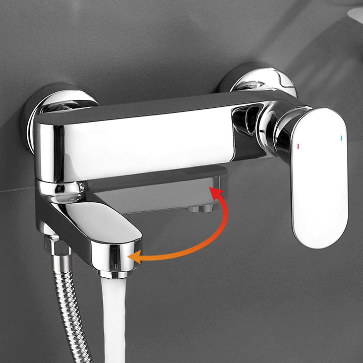 BowLift | Modern Wall-Mounted Bathtub Faucet Trim Metal Single-Lever Bathtub Faucet Trim