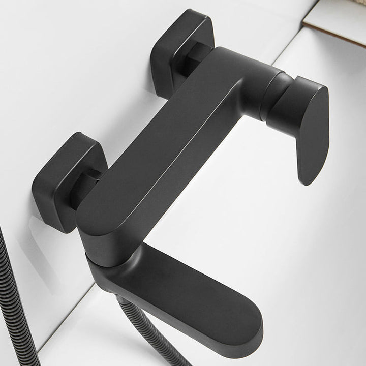BowLift | Modern Wall-Mounted Bathtub Faucet Trim Metal Single-Lever Bathtub Faucet Trim