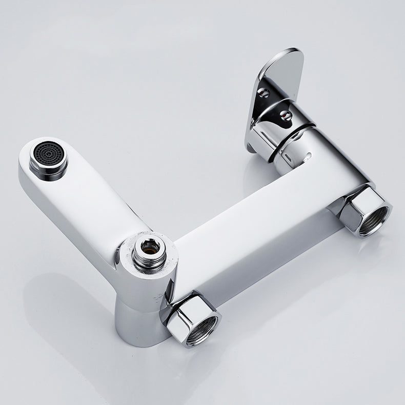 BowLift | Modern Wall-Mounted Bathtub Faucet Trim Metal Single-Lever Bathtub Faucet Trim