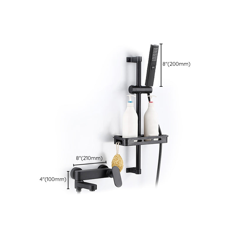 BowLift | Modern Wall-Mounted Bathtub Faucet Trim Metal Single-Lever Bathtub Faucet Trim