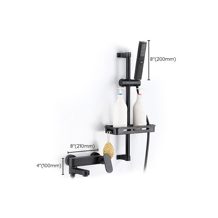 BowLift | Modern Wall-Mounted Bathtub Faucet Trim Metal Single-Lever Bathtub Faucet Trim