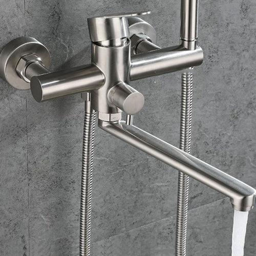 BowLift | Bathroom Bathtub Faucet Lever Handheld Shower Bathtub Faucet