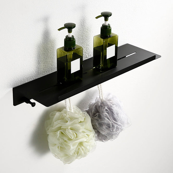 BowLift | Contemporary bathroom accessory single piece or in set made of black metal