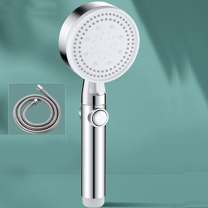 BowLift | Contemporary Round Hand Shower Adjustable Spray Pattern Wall Mounted Shower Head