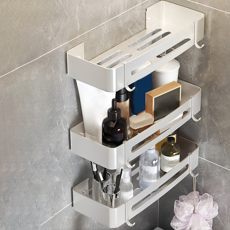 BowLift | Black/Silver Bath Set Modern 1/2/3-Piece Anti-Rust Bath Rack