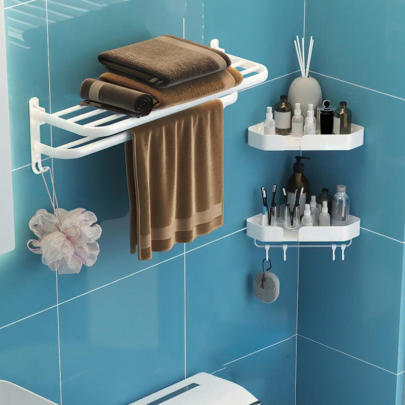 BowLift | Modern Bathroom Hardware Set White Metal Bathroom Accessory Set