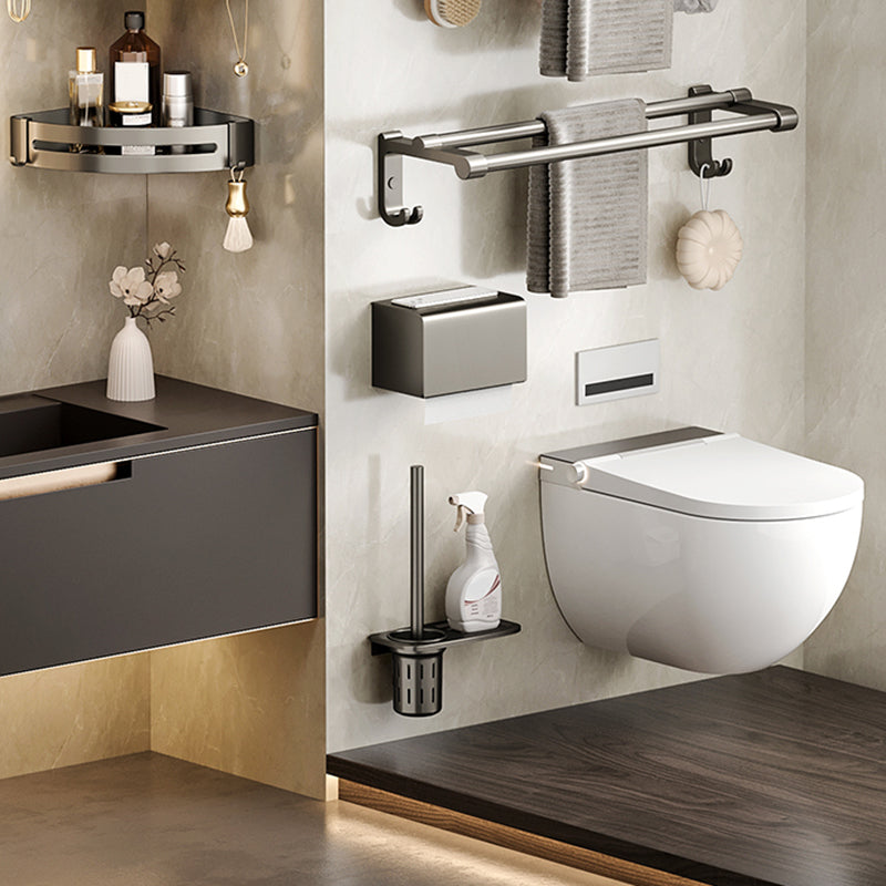 BowLift | Modern Bathroom Accessories Set Adhesive Mount Bathroom Accessories Set