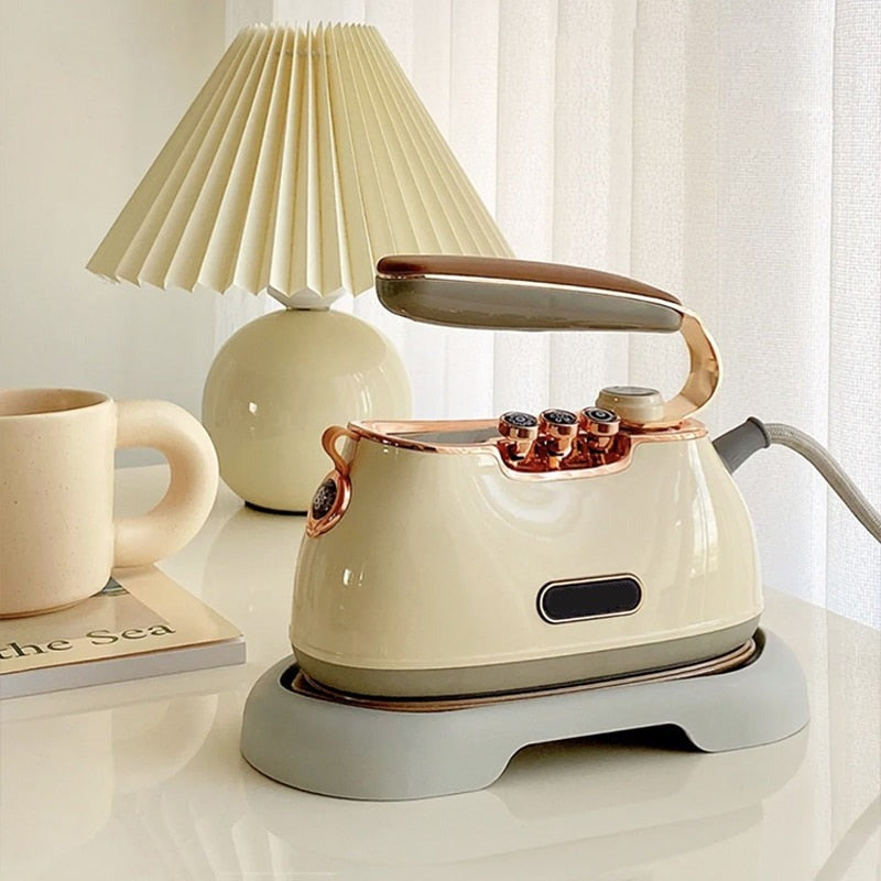 BowLift | Retro Portable Handheld Steam Iron