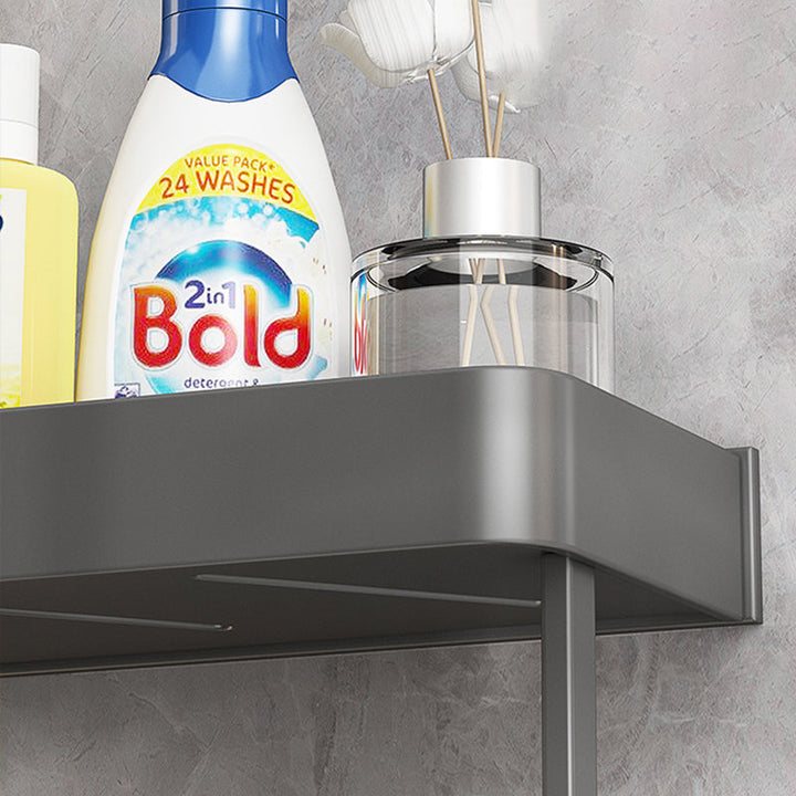 BowLift | Minimalist Matt Metal Bathroom Accessory Set Modern Bathroom Shelf