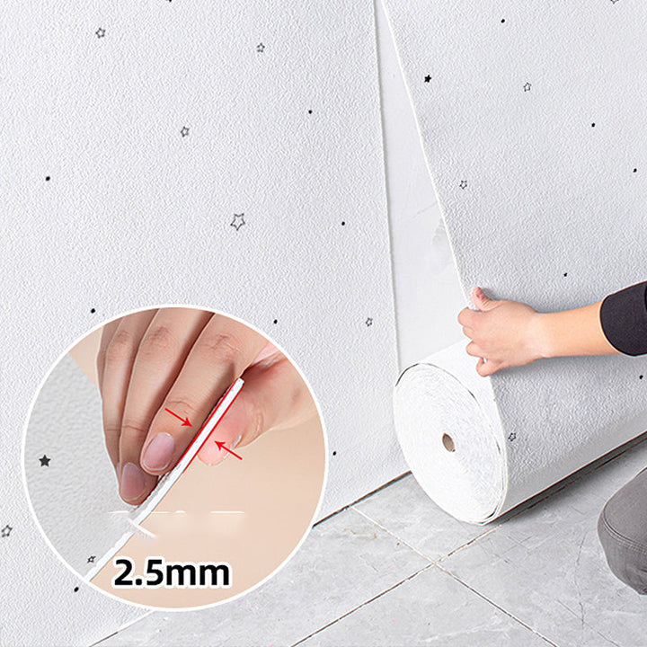 BowLift | Creative Wall Covering Star Pattern Stain Resistant Waterproof Wall Covering