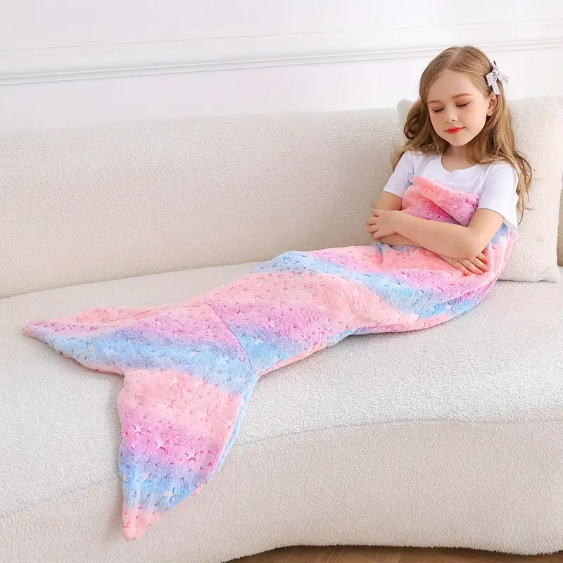 BowLift | Magical Light Effect – Mermaid Sleeping Bag