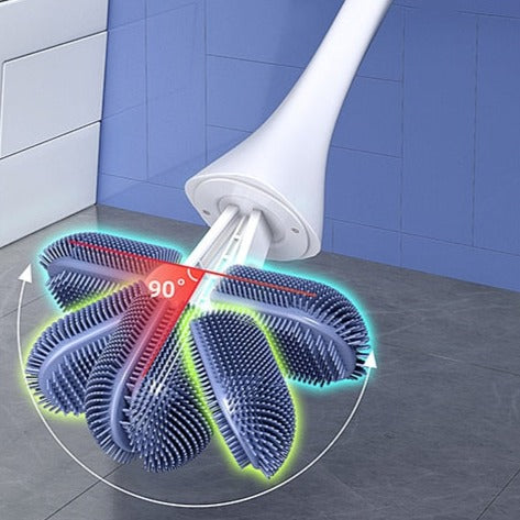 BowLift | Adjustable Double Head Roller Toilet Brush