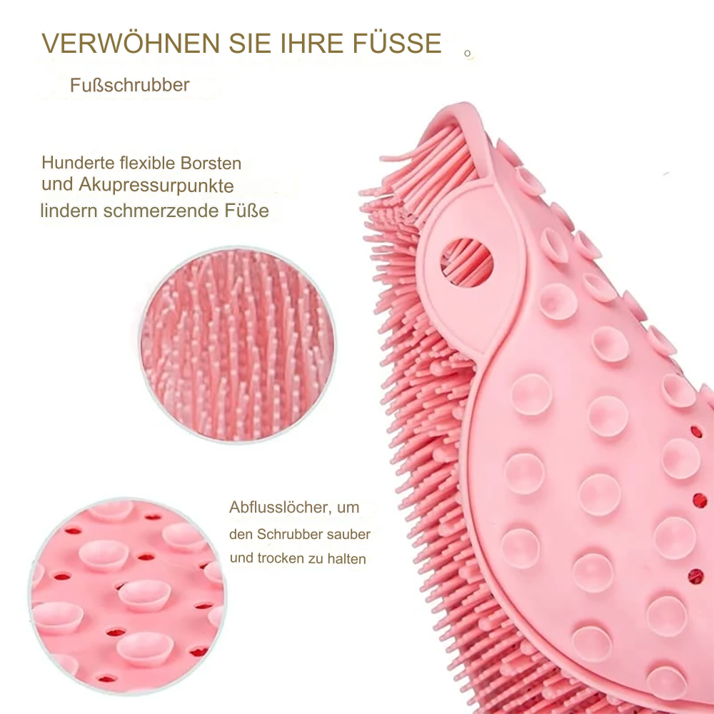 Foot and back scrubber massage cushion | Bowlift