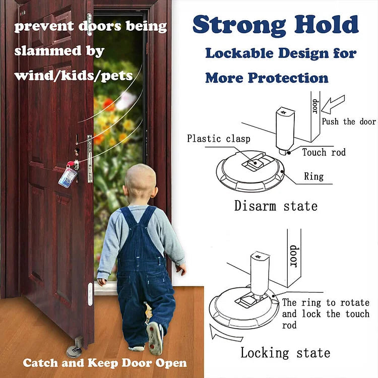 Mechanical Floor Door Stopper | Safe & Durable | Bowlift