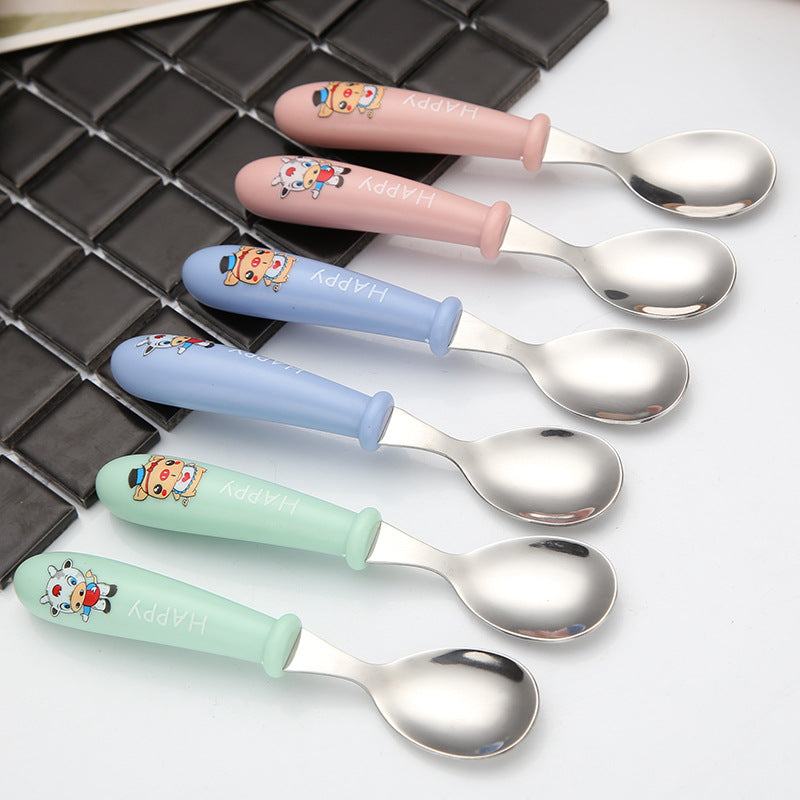 Child-friendly dining fork with safe grip Bowlift