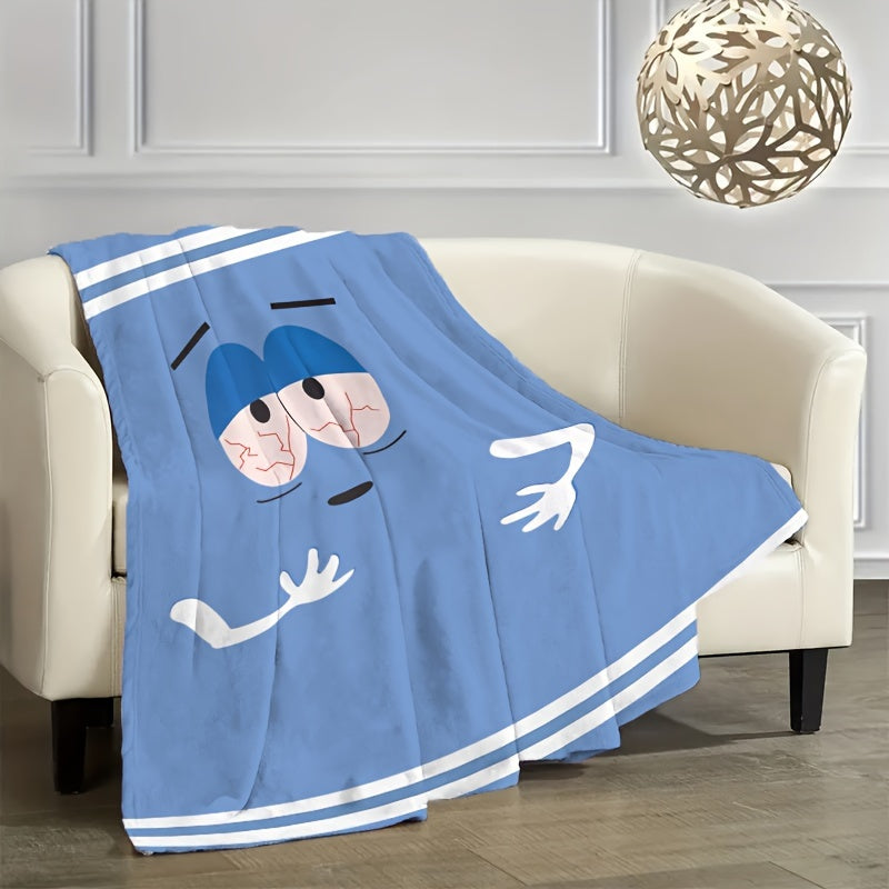 AnimeThrow – Reversible Flannel Blanket for Every Season Bowlift