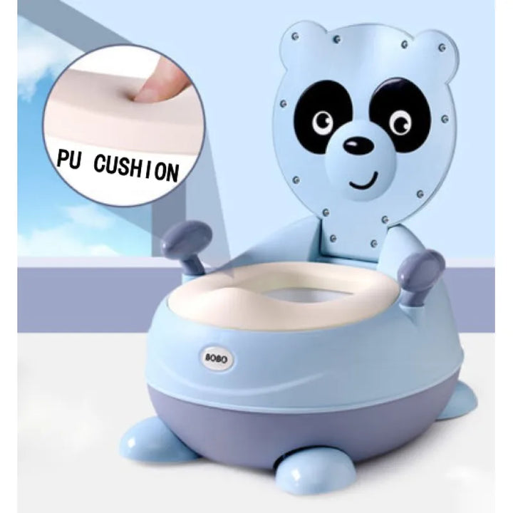 BowLift | Potty chair for children in panda shape – Soft baby potty with PU seat