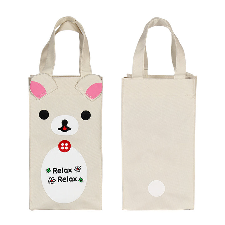 Cute Bunny Design Eco-Friendly Tote Bag Bowlift