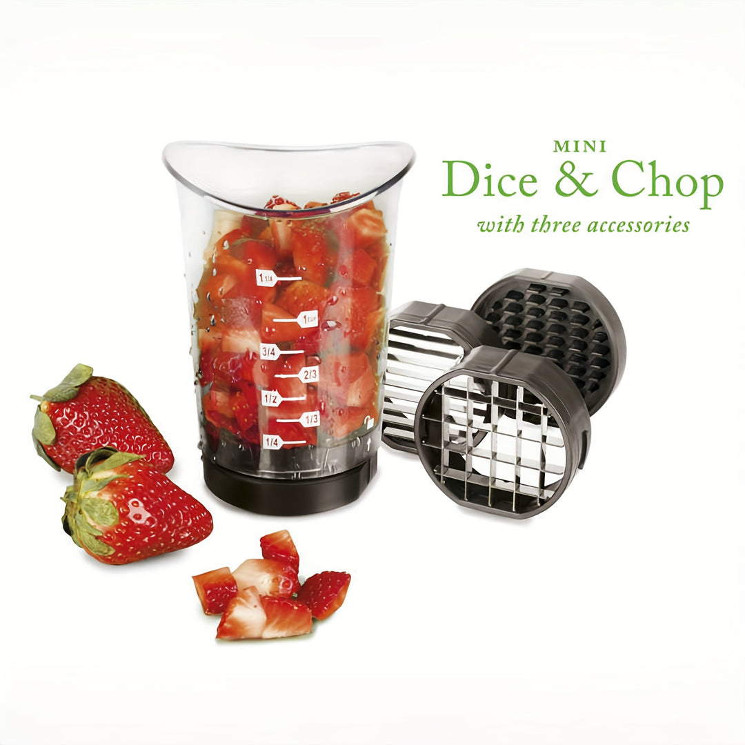BowLift | 3-in-1 Manual Slicer & Chopper - QuickSlice
