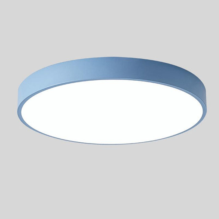BowLift | Wood Macaroon Circular Ceiling Light