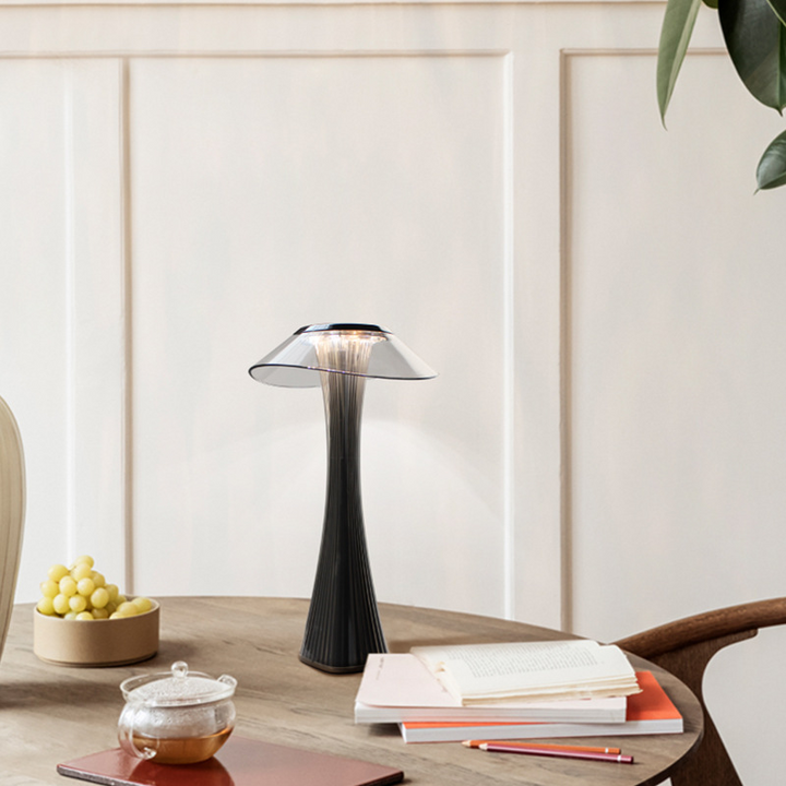 BowLift | Elegant Wireless LED Table Lamp with Dimming Function | Battery Operated