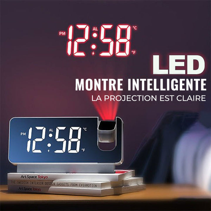 Intelligent digital projection clock | Bowlift