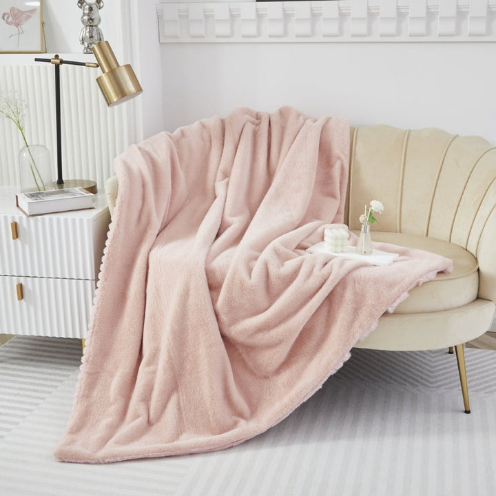 BowLift | Plush Soft Faux Rabbit Blanket
