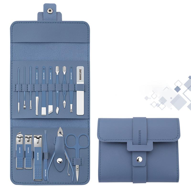Nail clipper portable set (12/16 pieces) | Bowlift