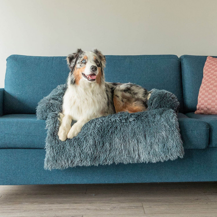 BowLift | Water Repellent Dog Bed Protection with Soft Vegan Fur – Non-slip, Comfortable, Suitable for All Dog Sizes