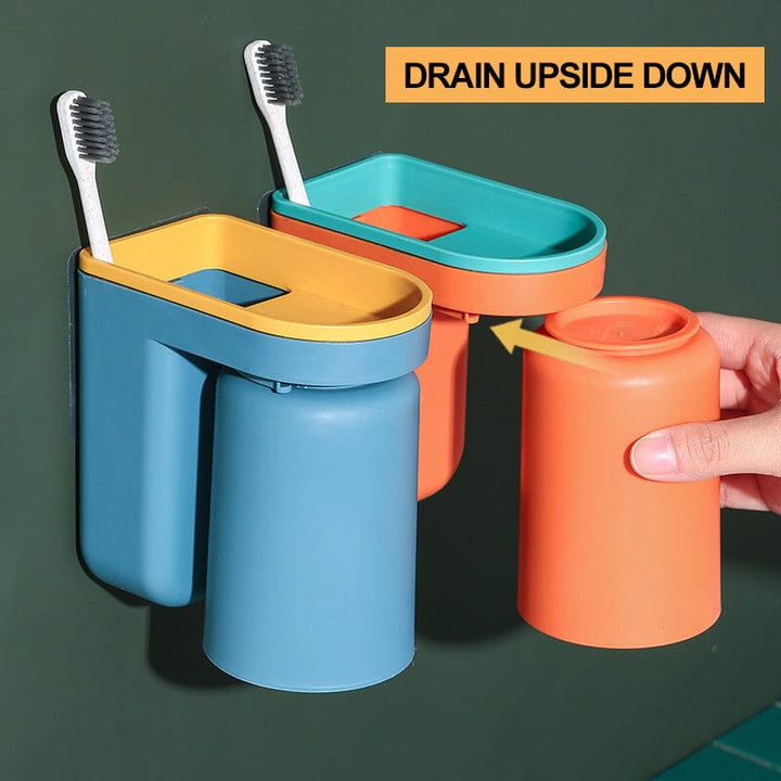 BowLift | Stick-on Toothbrush Holder