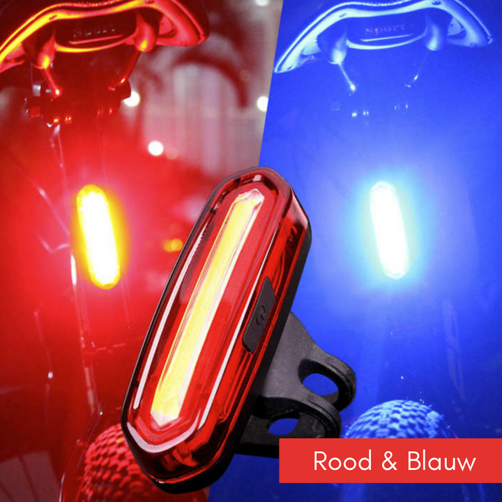 Powerful Rechargeable LED Bicycle Rear Light Bowlift