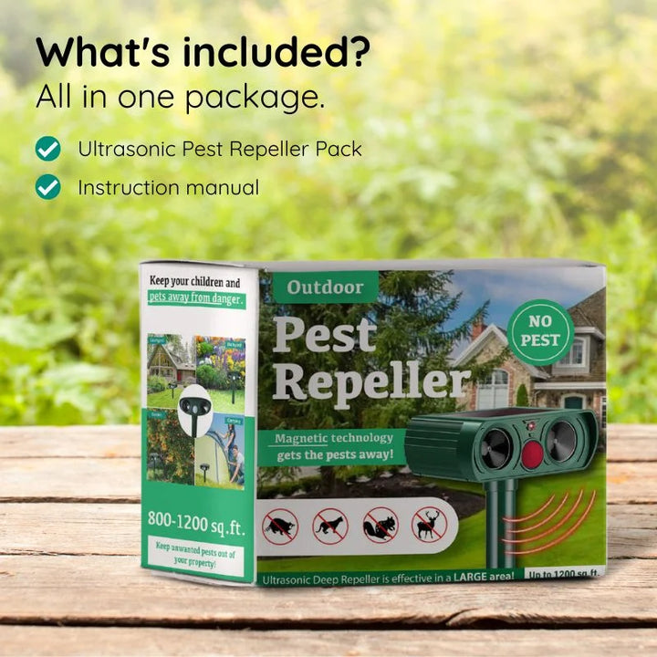 BowLift | Ultrasonic Armadillo Repellent