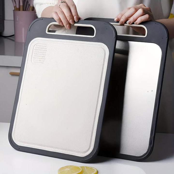 BowLift | Reversible Stainless Steel Cutting Board