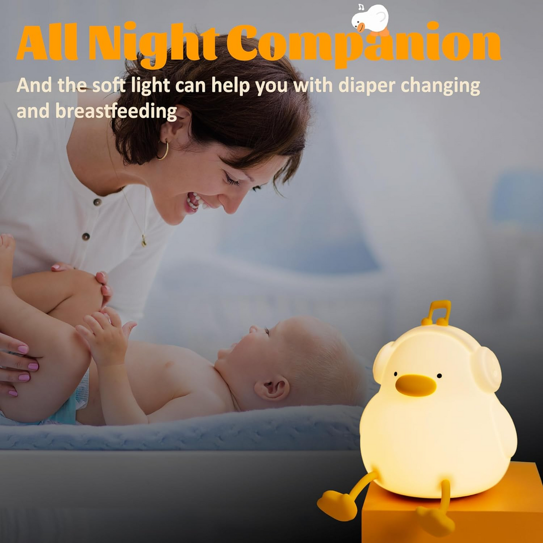 Enten Night Light | Enchanting Nightstand Light | Bowlift