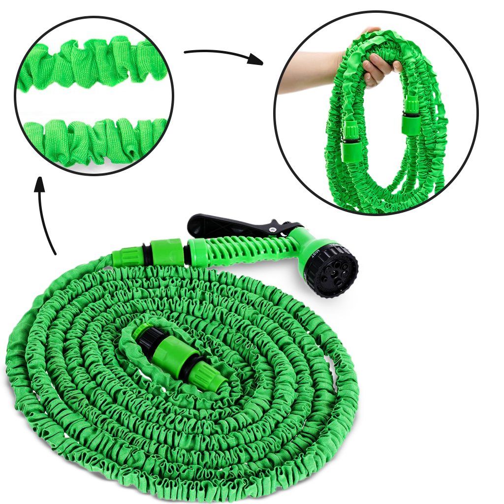 BowLift | Expandable Garden Hose with Spray Gun