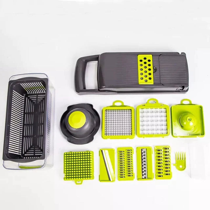 12 in 1 Vegetable Cutter Slicer Grater Chopper Bowlift