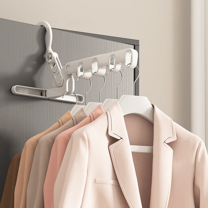Portable foldable travel clothes hanger | Bowlift