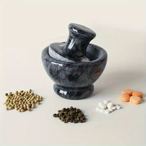BowLift | Marble Mortar & Pestel Spices Grinder