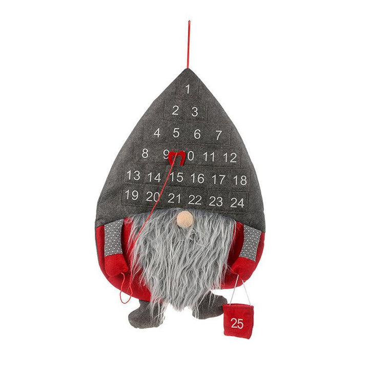 Countdown To Christmas Santa Pendant Advent Calendar | Bowlift