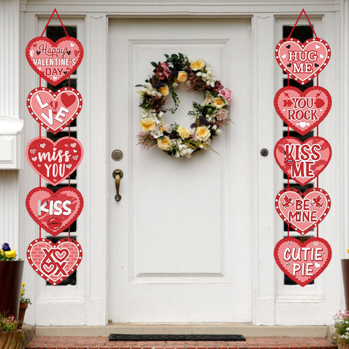 Happy Valentines Day Party Decoration Banner | Bowlift