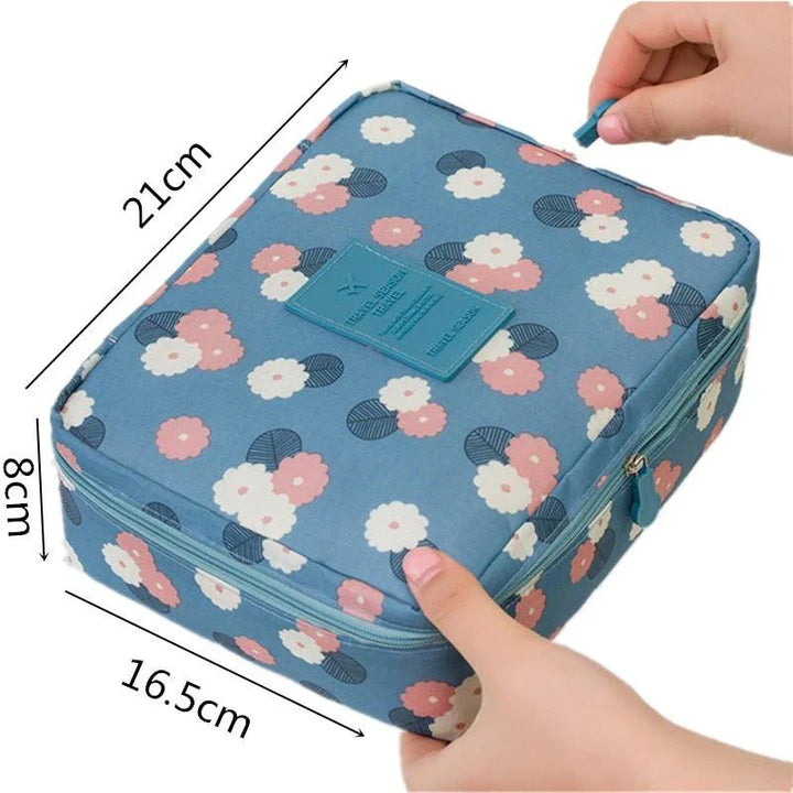 Multifunction Women Makeup Cosmetic Travel Pouch Bowlift