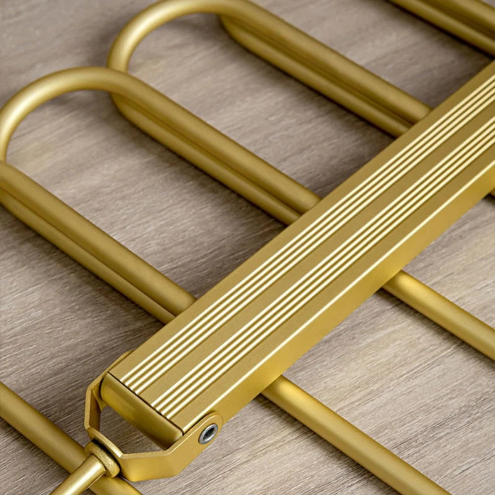 BowLift | Regal Gold Space-Saving Trouser Hanger