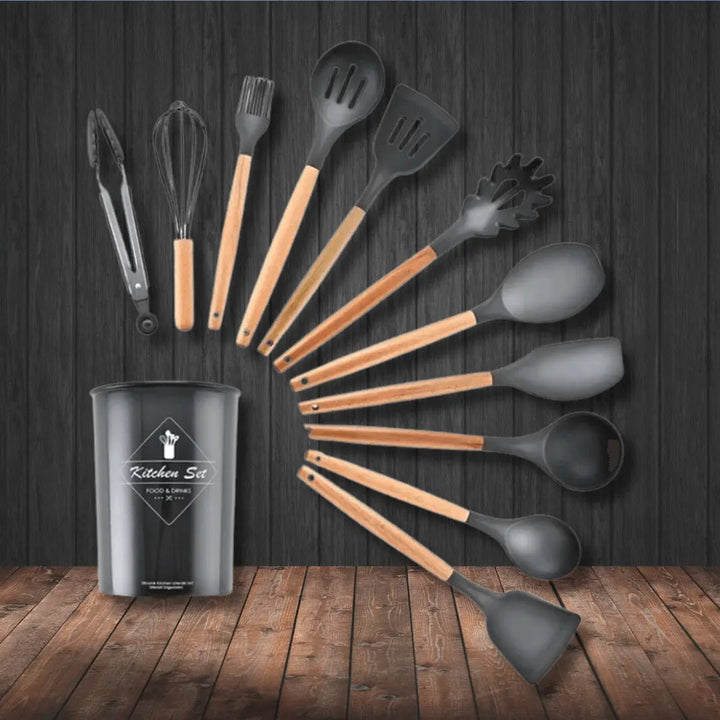 FlexiChef – Duurzaam Silicone Keukengerei Set Bowlift