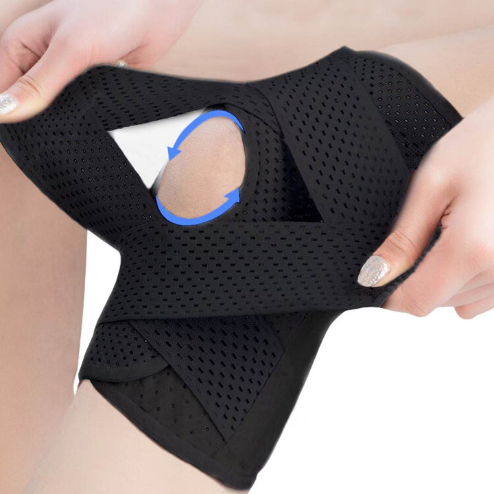 FlexGuard Knee Pads | with Support Compression Springs and Tension Strap - for Stability - Pain Relief and Protection Bowlift