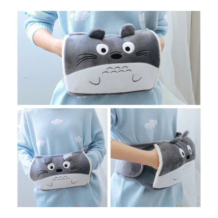 BowLift | WarmCush – Reusable Plush Hot Water Bottle with Hip Cushion