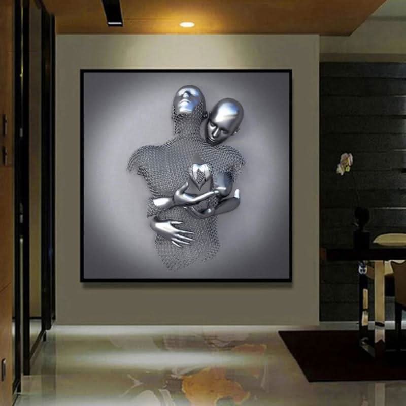 BowLift | Wall Art Painting with Love Heart and 3D Effect