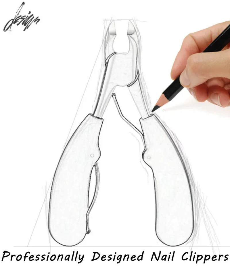 BowLift | Toenail Clipper for Seniors, Sharp, Ergonomic & Ideal for Thick Nails
