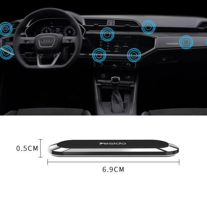 BowLift | Magnetic Car Phone Holder with Tool-Free Installation and Strong Grip – Universal Phone Holder for Vent Mounting